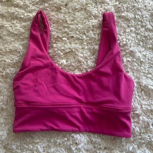 Lululemon align bra sonic pink size 4